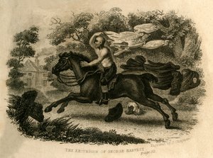 द एक्जर्शन ऑफ़ जॉर्ज हार्वेस्ट, 1821। द्वारा जे। चैपमैन