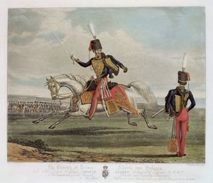 ग्यारहवें, या प्रिंस अल्बर्ट्स, हुसर्स, चार्ल्स हंट द्वारा उत्कीर्ण हैं द्वारा जे। Earp