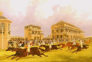 'चार्ल्स XII' और 'यूक्लिड' के बीच डोनकास्टर ग्रेट सेंट लेगर स्टेक्स के लिए डेड हीट द्वारा जेएफ और पोलार्ड जेम्स हेरिंग एसएनआर।