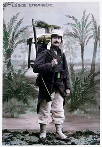 फ्रांसीसी विदेशी सेनापति, c1900। द्वारा जे। गीजर