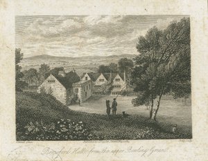 डोवेडेल - बेरेसफोर्ड हॉल: स्टील उत्कीर्णन, एन डी [1815] (प्रिंट)