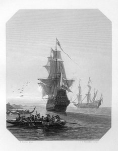 एबेल तस्मान, 17 वीं शताब्दी के डच समुद्री यात्री, खोजकर्ता और व्यापारी, c1870