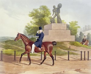 हाइड विल्सन द्वारा उत्कीर्ण हाइड पार्क में एक दृश्य, 1852 द्वारा जे। हैरिसन