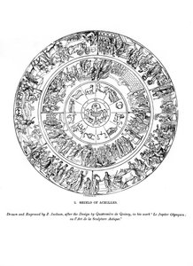 अकिलीज़ का शील्ड, 1843