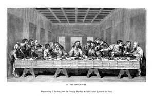 द लास्ट सपर, 1843