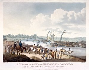 बेज़वाटर, पैडिंगटन, लंदन, 1801 द्वारा जे जेकस