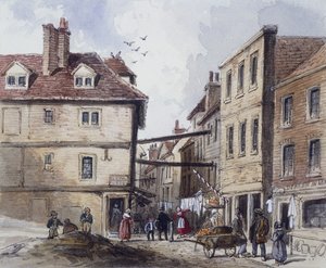 चिक लेन, लंदन, c1840 द्वारा जे मौंडो