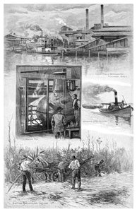 चीनी उद्योग, रिचमंड नदी, न्यू साउथ वेल्स, ऑस्ट्रेलिया, 1886।