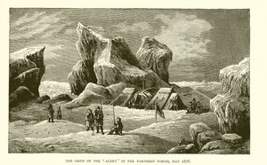 सबसे दूर उत्तर में अलर्ट का दल, मई 1876
