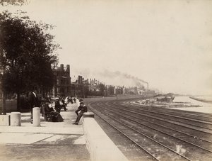 35 वीं स्ट्रीट को उत्तर, शिकागो, c.1888 को देखते हुए द्वारा JW टेलर