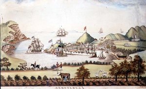 इलफ्राकोम्ब, डेवोन, 1842 (कलम और wc) (72970 की जोड़ी) का दृश्य द्वारा जे वाल्टर्स