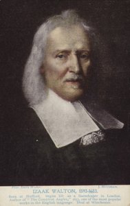 इजाक वाल्टन (1593-1683), अंग्रेजी लेखक