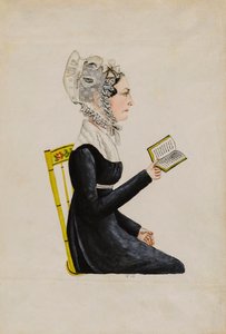 एलिजाबेथ स्वित्जर मूसर का पोर्ट्रेट, सीए। 1826.