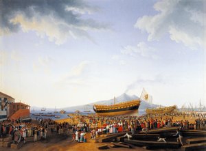 जैकब फिलिप हैकर्ट द्वारा कास्टेलमारे डी स्टैबिया शिपयार्ड द्वारा जैकब फिलिप हैकर