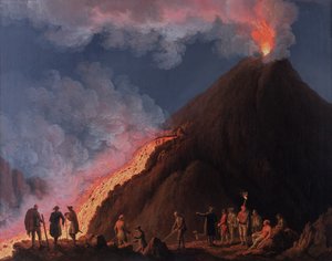 1774 में माउंट वेसुवियस का विस्फोट