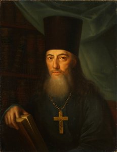 लेखक Ioann Ioannovich Krasovsky 1746-1811, 1819 का पोर्ट्रेट द्वारा जैकब ज़ालेस्की