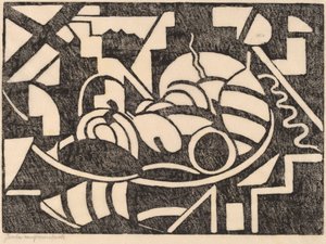 स्टिल लाइफ, 1916।