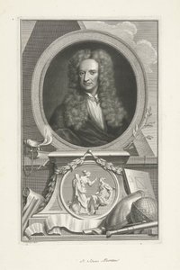 सर आइजैक न्यूटन (1642-1726), अंग्रेजी भौतिक विज्ञानी और गणितज्ञ