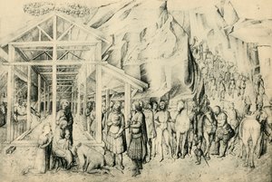 मागी की आराधना, c1430-1460, 1943।