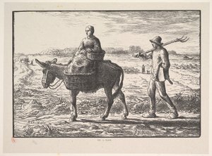 मॉर्निंग, सीरीज़ से, फोर टाइम्स ऑफ़ द डे, 1830-75।