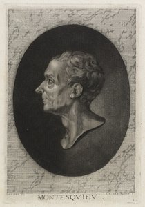 मोंटेस्क्यू, जीन-बैप्टिस्ट डी ग्रेल्टौप द्वारा उत्कीर्ण, 1768 (मेजोटोटिन के साथ स्टीपल नक़्क़ाशी) द्वारा जैक्स एंटोनी डासियर