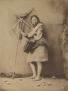 एक झींगा फिशर गर्ल, सी। 1854.