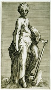 सेंट मैथियास, c.1600-1616 (नक़्क़ाशी और उत्कीर्णन) द्वारा जाक बेलांगे