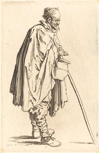पॉट के साथ भिखारी, c.1622 द्वारा जैक्स कैलोट