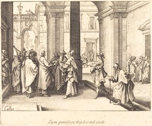 सीज़र का सिक्का, 1635. द्वारा जैक्स कैलोट