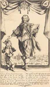 क्लाउड डेरुएट और उनका बेटा, जीन, 1632। द्वारा जैक्स कैलोट