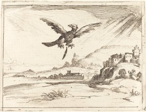 ईगल लूज़िंग ए ओल्ड फेदर, 1628। द्वारा जैक्स कैलोट