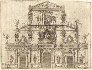 सैन लोरेंजो का मुखौटा, फ्लोरेंस, 1612। द्वारा जैक्स कैलोट