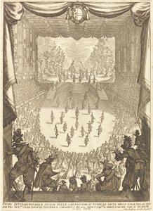 पहला इंटरमेज़ो, 1617। द्वारा जैक्स कैलोट