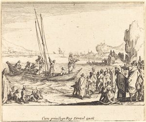 फिशर ऑफ मेन, 1635। द्वारा जैक्स कैलोट