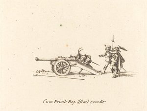 लोड हो रहा है तोप, 16341635। द्वारा जैक्स कैलोट