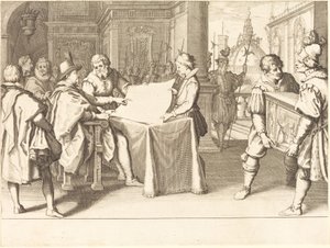 डुओमो, फ्लोरेंस की बहाली, सी। 1614. द्वारा जैक्स कैलोट