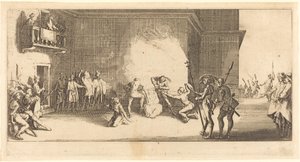 कांटों के साथ ताज, सी। 1618. द्वारा जैक्स कैलोट