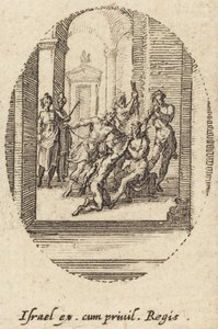 द फ्लैगेलेशन, सी। 1631. द्वारा जैक्स कैलोट