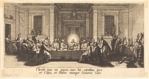द लास्ट सपर, सी। 1618. द्वारा जैक्स कैलोट