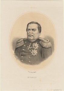 गणना निकोले मुरावियोव-अमर्सस्की का पोर्ट्रेट 1809-1881, 1865