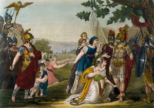 सबाइन महिलाओं का बलात्कार, जैक्स ग्रासेट डी सेंट-सौवेर (1757-1810) द्वारा, प्राचीन रोम से उत्कीर्ण, या रोमन लोगों, उनके सैन्य, रीति-रिवाजों, धार्मिक और सार्वजनिक जीवन से संबंधित हर चीज का ऐतिहासिक और सचित्र वर्णन द्वारा जैक्स ग्रासेट डी सेंट सौवेउर