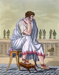 रोमन नागरिक, पब। 1796. द्वारा जैक्स ग्रासेट डी सेंट सौवेउर