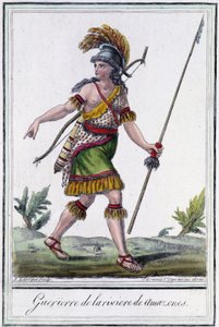अमेज़ॅन नदी के योद्धा - ग्रासेट सेंट सॉवेउर द्वारा "" इनसाइक्लोपीडिया ऑफ़ वॉयेज "" में, एड। १७९६ द्वारा जैक्स ग्रासेट डी सेंट सौवेउर