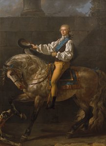 स्टैनिस्लाव कोस्टा पोटोकी का अश्वारोही चित्र 1755-1821 द्वारा जैक्स लुई डेविड