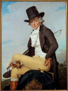 पियरे सेरिज़िएट (1757-1847) का पोर्ट्रेट कलाकार का सुंदर भाई जैक्स लुई डेविड द्वारा पेंटिंग (1748-1825) 1795, लकड़ी पर तेल, मंद। 1,29x0,95 मीटर - कलाकार के बहनोई पियरे सेरिज़िएट (1757-1847) का पोर्ट्रेट। जैक्स लुई डेविड द्वारा पेंटिंग ( द्वारा जैक्स लुई डेविड
