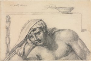 कैदी, 1819। द्वारा जैक्स लुई डेविड