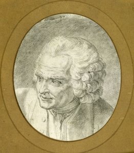 जीन-जैक्स रूसो का पोर्ट्रेट 1712-1778, 1775। द्वारा जैक्स फिलिप कारसेम