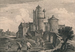 द कैसल ऑफ टेनियर्स, 1740।