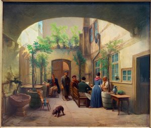 Gelnhäuser Gasse . में शराब की भठ्ठी द्वारा जैकब फुरचटेगॉट डायलमन्न