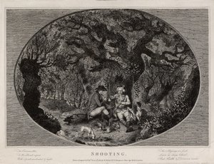 रॉबर्ट पोलार्ड (1755-1838) द्वारा उकेरी गई शूटिंग, 1784 में प्रकाशित (लिथो) द्वारा जेम्स (बाद में) पोलार्ड